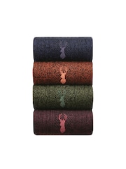 Rich 4 Pack Heavyweight Socks - Image 1 of 2