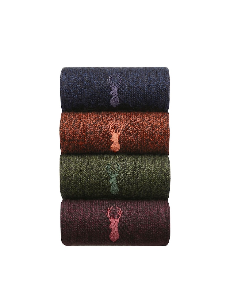 Rich 4 Pack Heavyweight Socks - Image 1 of 2