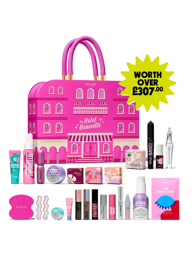 Benefit The Hotel Beneville Beauty Advent Calendars 24 Piece (Worth Over £307) - Image 3 of 3 Benefit The Hotel Beneville Beauty Advent Calendars 24 Piece (Worth Over £307) - Image 3 of 3