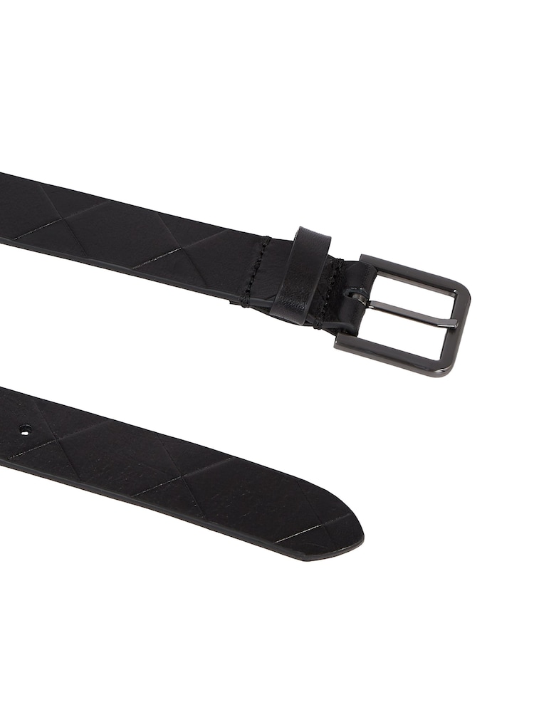 Calvin Klein Quilt Square Black Belt - Image 2 of 4