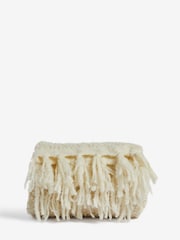 French Connection Cream Savannah Boucle Throw - Image 4 of 4