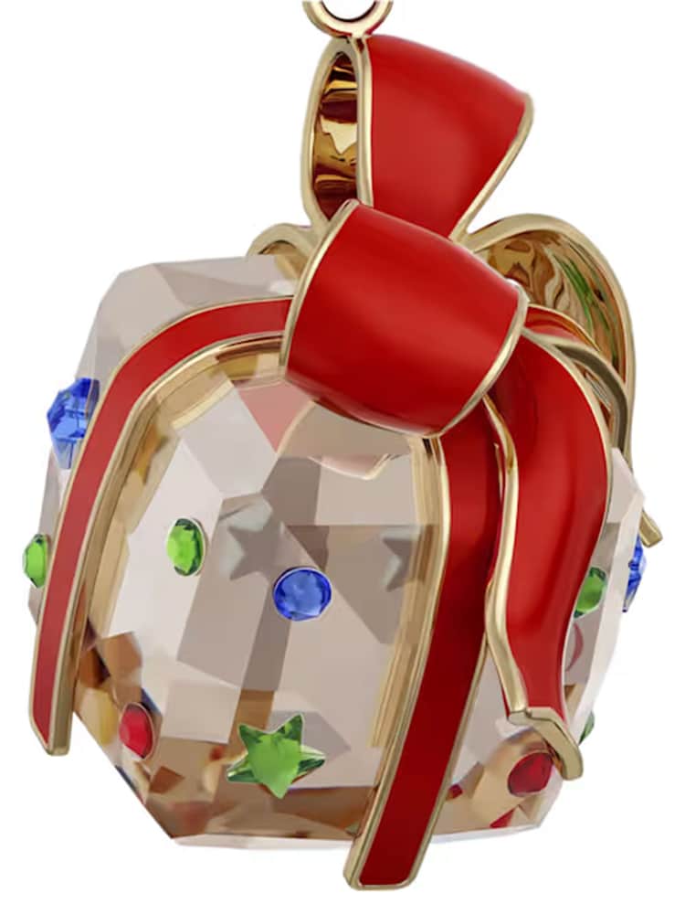 Swarovski Red Holiday Cheers Gift Ornament - Image 1 of 5 Swarovski Red Holiday Cheers Gift Ornament - Image 1 of 5