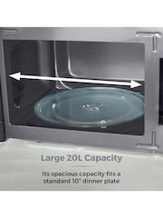 Tower Black 20L 800W Manual Microwave - Image 13 of 15