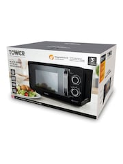 Tower Black 20L 800W Manual Microwave - Image 8 of 8