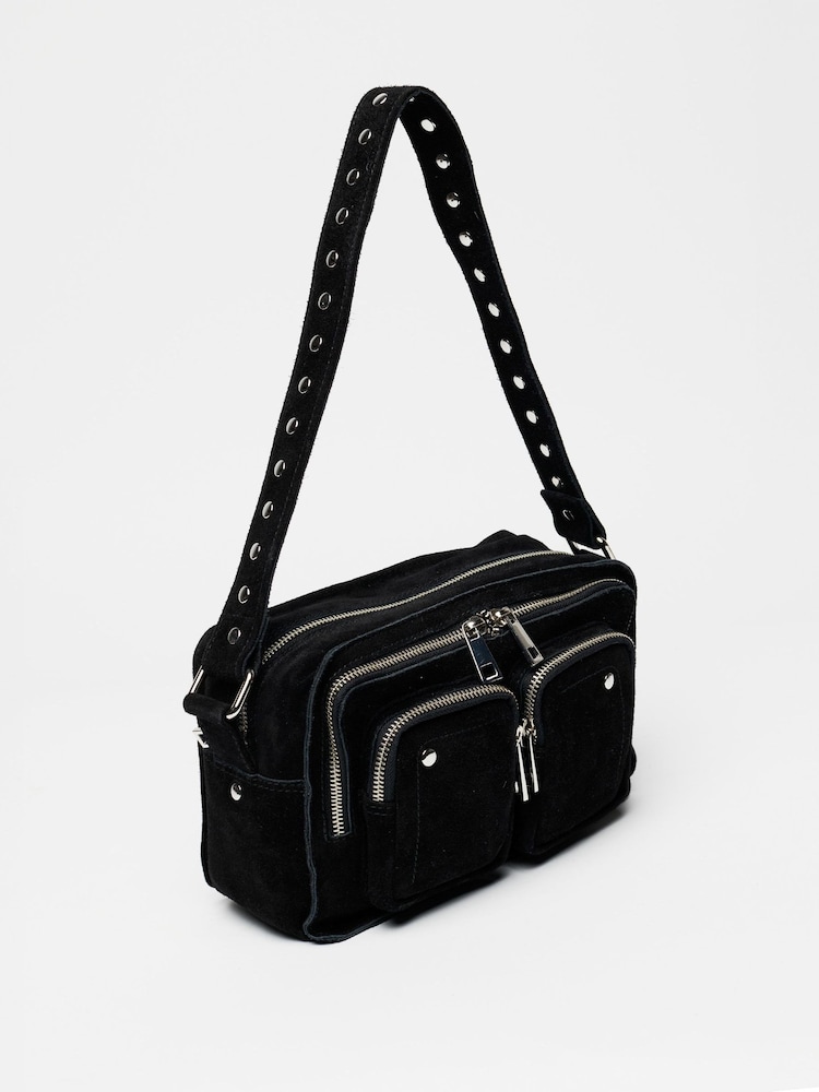 NÚNOO Black Ellie New Suede Bag - Image 3 of 3