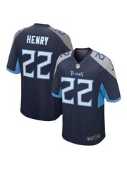 Nike Blue NFL Tennessee Titans Home Game Jersey - Derrick Henry Youth - Image 1 of 3