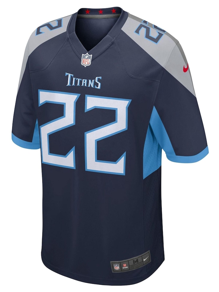 Nike Blue NFL Tennessee Titans Home Game Jersey - Derrick Henry Youth - Image 2 of 3