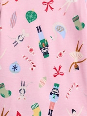 Gap Pink Nutcracker Christmas Pyjamas Set (6mths-5yrs) - Image 4 of 4