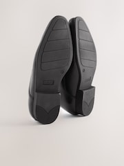 Black Standard Fit (F) School Leather Lace Up Shoes - Image 11 of 12