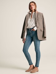 Joules Arabella Chalk White Pleated Blouse - Image 7 of 8