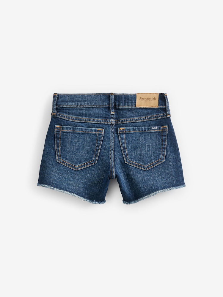 Abercrombie & Fitch Blue Denim Shorts - Image 2 of 5