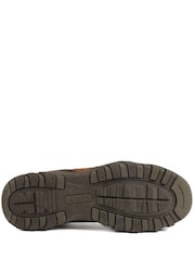 Pavers Brown Wide Fit Cushioned Slip On Shoes - Image 6 of 6