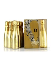 Le Bon Vin Bottega Mini Gold Prosecco 6 Bottle Gift Set - Image 1 of 1