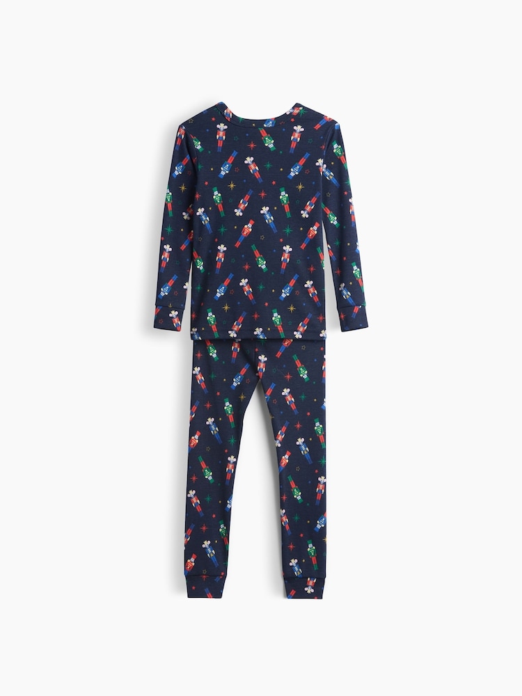 Gap Navy Nutcracker Christmas Pyjamas Set (6mths-5yrs) - Image 2 of 3 Gap Navy Nutcracker Christmas Pyjamas Set (6mths-5yrs) - Image 2 of 3