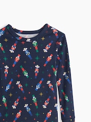 Gap Navy Nutcracker Christmas Pyjamas Set (6mths-5yrs) - Image 3 of 3