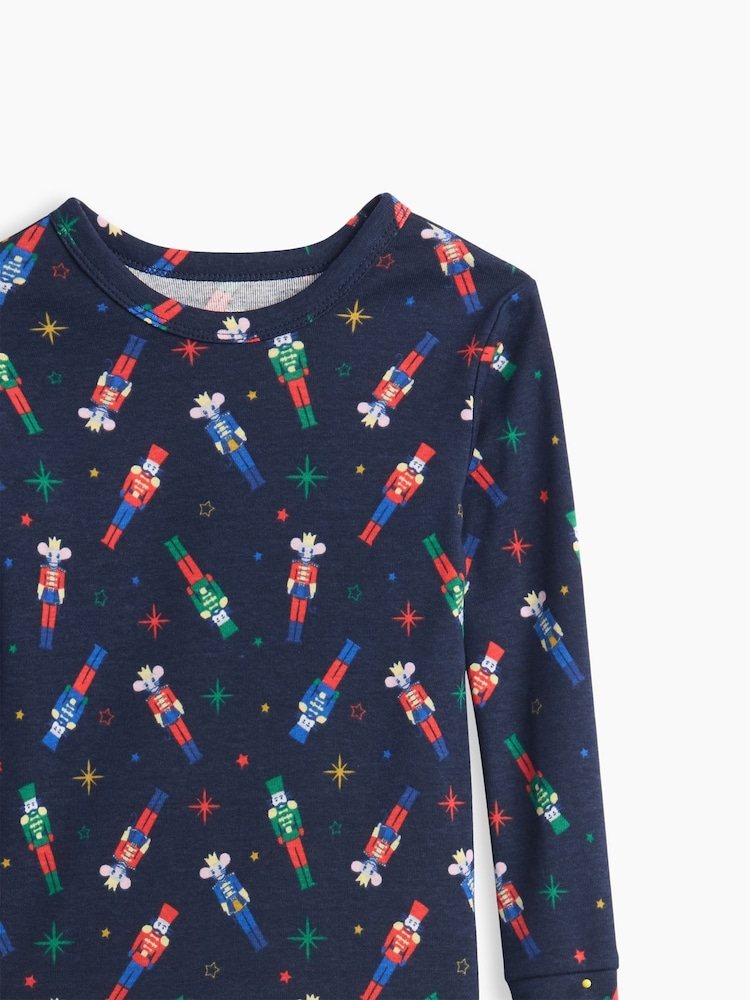 Gap Navy Nutcracker Christmas Pyjamas Set (6mths-5yrs) - Image 3 of 3 Gap Navy Nutcracker Christmas Pyjamas Set (6mths-5yrs) - Image 3 of 3