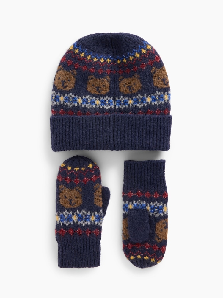 Jūras kara flotes Brannana lācis - Gap Fair Isle cepures un dūraiņu komplekts - Attēls 2 no 2