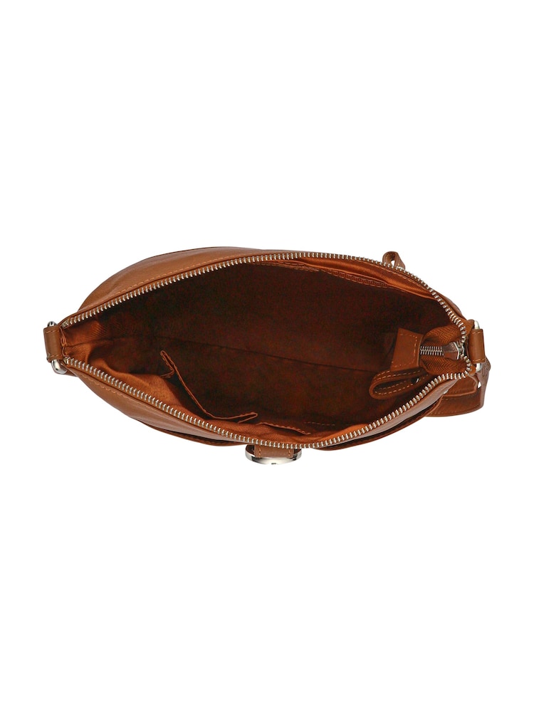 Pavers Leather Daily Zip-Close Cross-Body Bag - תמונה 3 מתוך 3