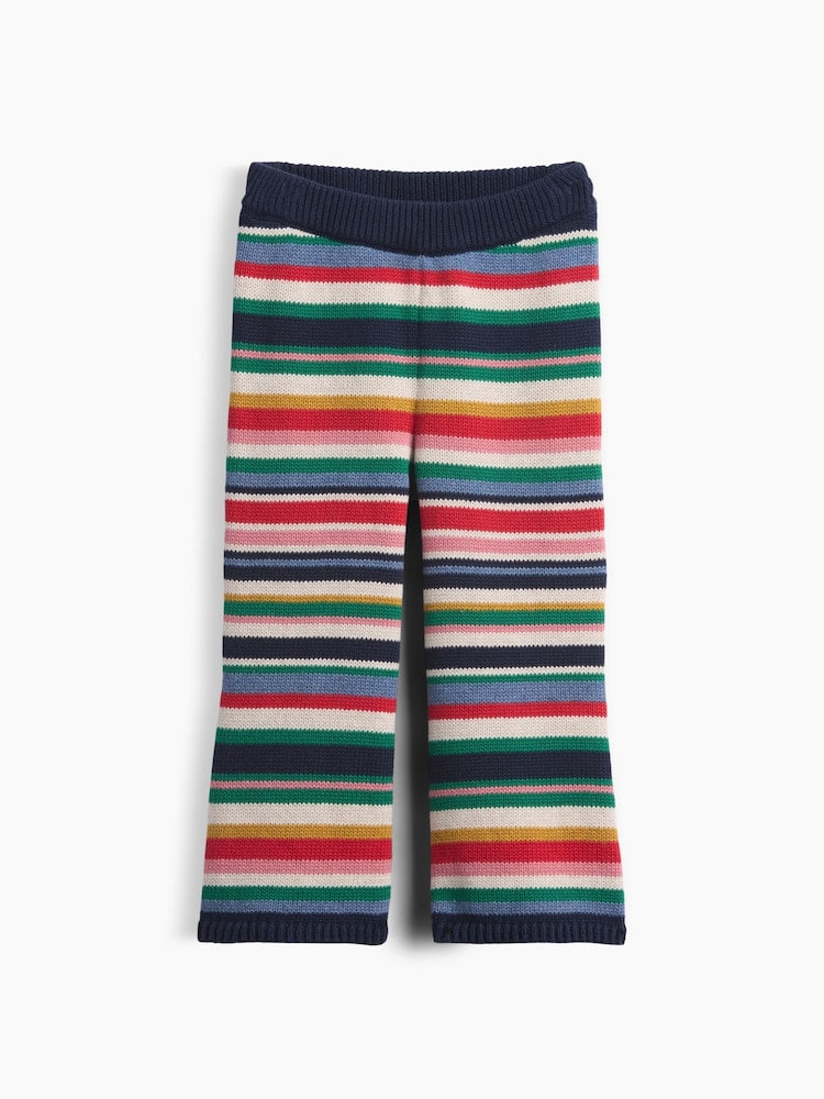 Dungi multicolore - Gap Pantaloni tricotati evazați (6luni-5ani) - Imaginea 2 din 4