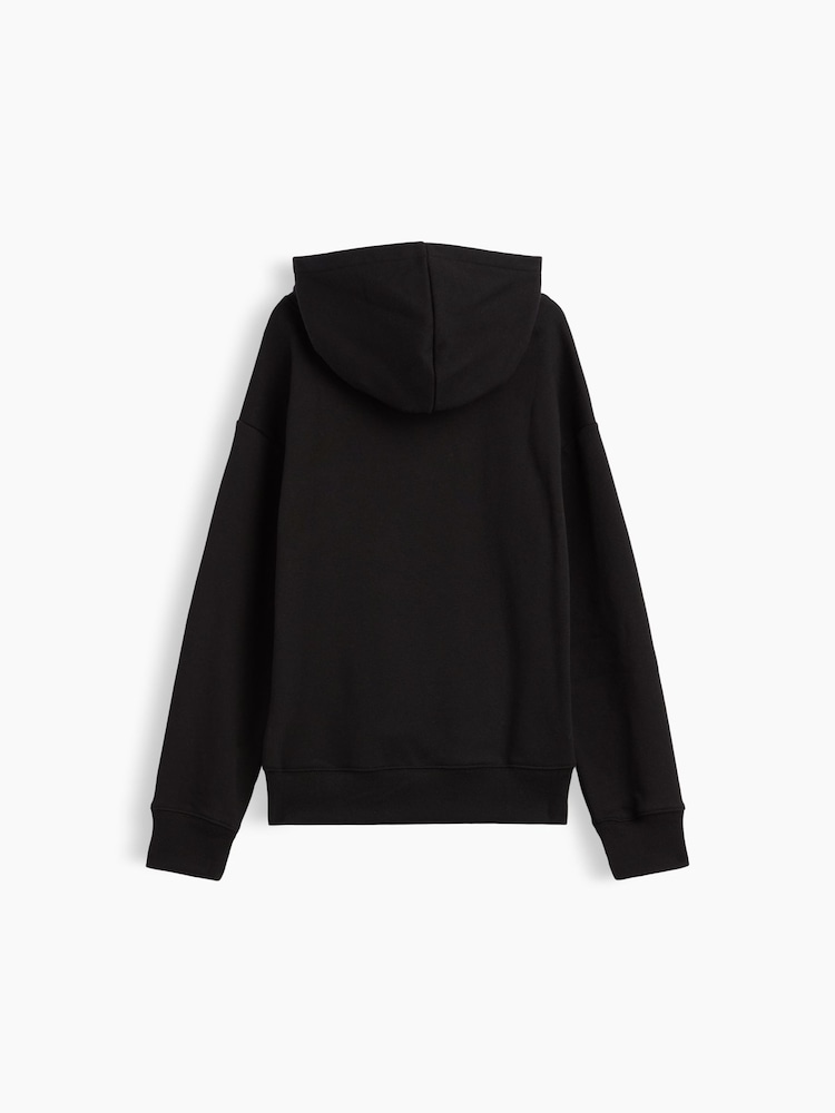 Gap Black Relaxed Logo Hoodie (4-13yrs) - Image 2 of 3