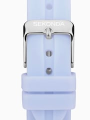 Sekonda Ladies Blue Balearic Rubber Strap Watch - Image 6 of 6