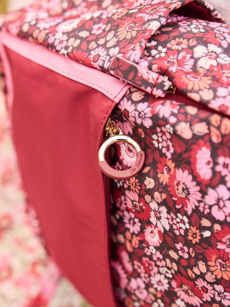 Cath Kidston Pink/Red Compact Backpack - Image 2 of 9