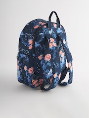 Cath Kidston Navy Floral Compact Backpack - Image 2 of 9