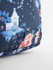 Cath Kidston Navy Floral Compact Backpack - Image 4 of 9
