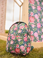 Cath Kidston Green Rose Compact Backpack - Image 1 of 12