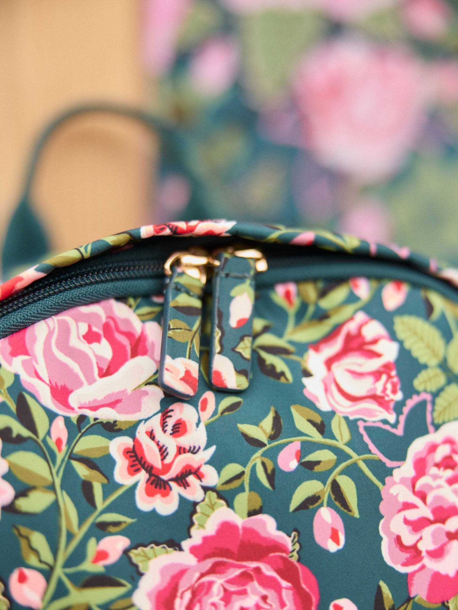 Buy Cath Kidston Green Rose Compact Backpack from Next USA
