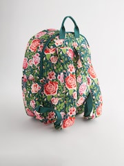 Cath Kidston Green Rose Compact Backpack - Image 6 of 12