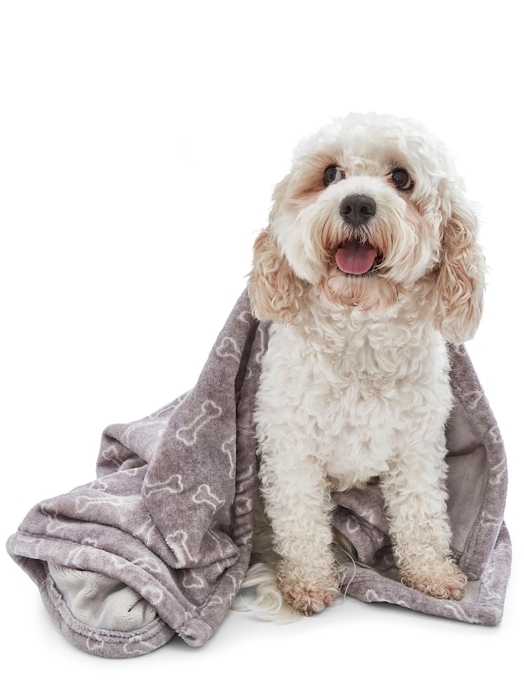 Silentnight Grey Waterproof Pet Blanket - Image 1 of 4
