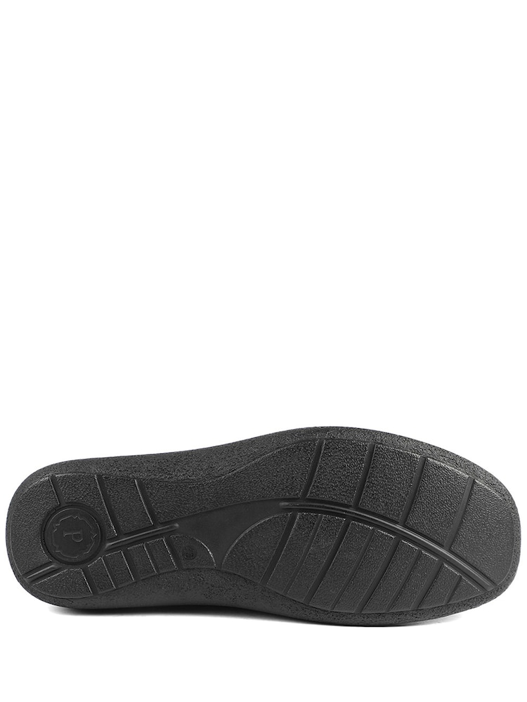 Pavers Red Wide Fit Leather Casual Lace Up Shoes - Image 6 of 6
