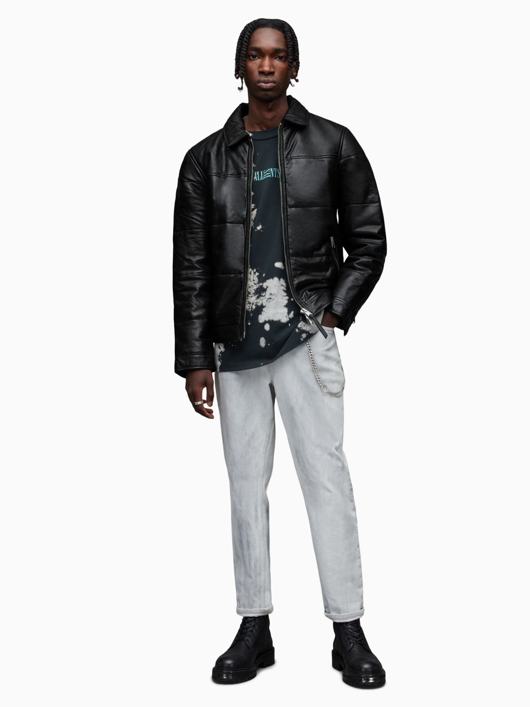 Buy AllSaints Black Cobb Puffer Jacket from Next Germany