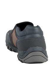 Pavers Blue Wide Fit Cushioned Slip On Shoes - Image 4 of 6