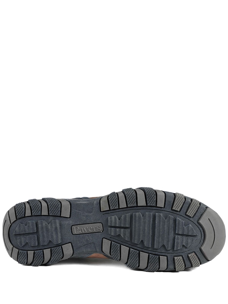 Pavers Blue Wide Fit Cushioned Slip On Shoes - Image 6 of 6