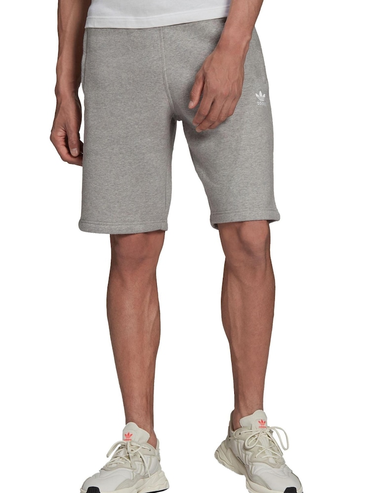 siva - Kratke hlače adidas Originals Adicolor Essentials Trefoil - Slika 1 iz 6