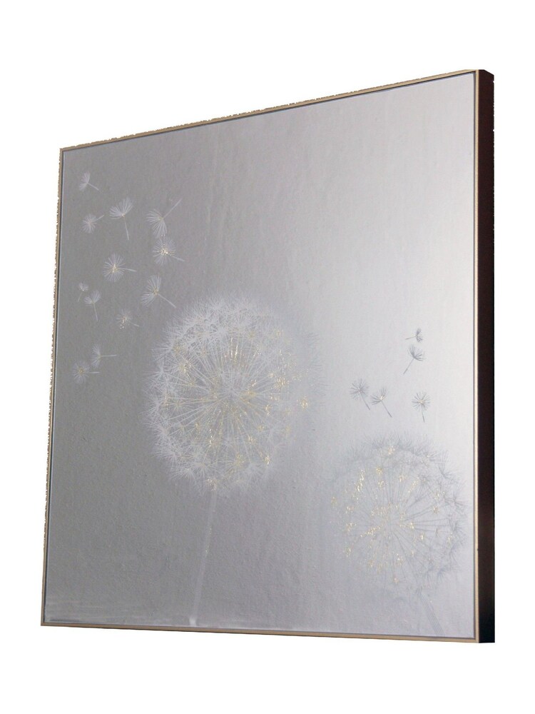Arthouse Natural 3D Dandelion Print Mirror - Image 2 of 3