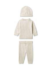 Calvin Klein Brown Knit Gift Set 3 Piece - Image 3 of 3