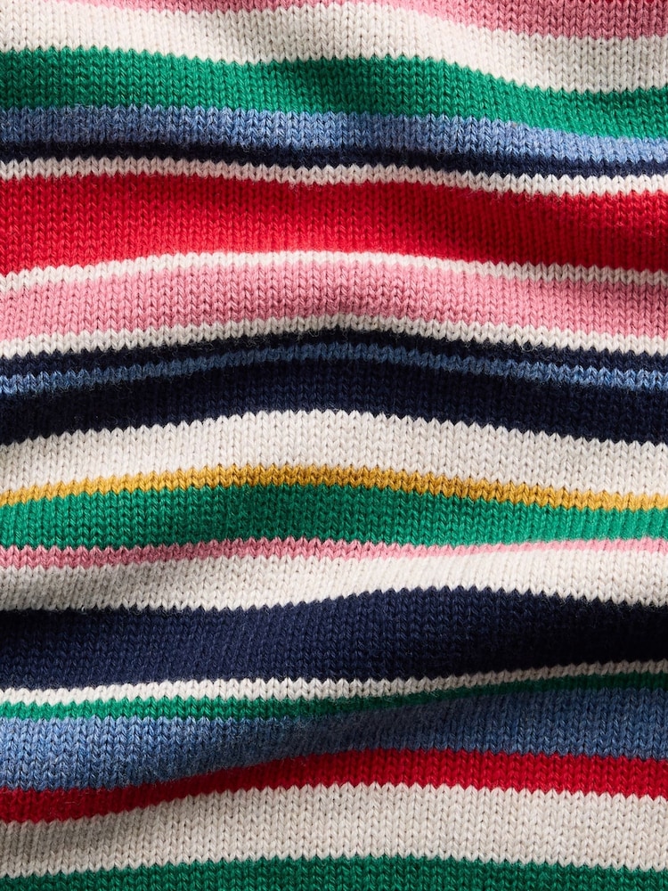 Gap Multi Stripe Oversized Crew Neck Jumper (4-13yrs) - Image 5 of 5 Gap Multi Stripe Oversized Crew Neck Jumper (4-13yrs) - Image 5 of 5