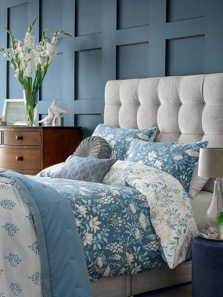 Laura Ashley Партер 100% Хлопковый пододеяльник и комплект наволочек - Изображение 1 из 3