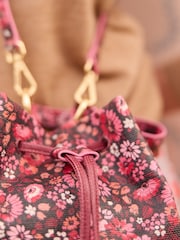 Cath Kidston Pink/Red Ditsy Floral Bucket Bag - Image 2 of 10
