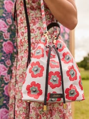 Cath Kidston Blue Floral Bucket Bag - Image 3 of 10