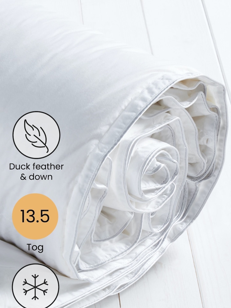 Duck Feather And Down 13.5 Tog Duvet - Image 3 of 5