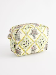 Cath Kidston Green Birdcage Print Camera Cross-Body Bag - Image 6 of 9