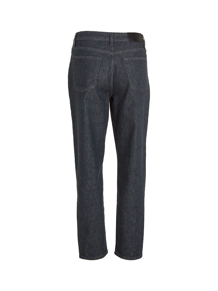 Calvin Klein Natural High Rise Wide Jeans - Image 6 of 6 Calvin Klein Natural High Rise Wide Jeans - Image 6 of 6