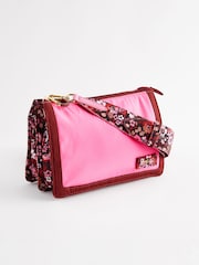Cath Kidston Pink/Red Double Cross-Body Bag - Image 5 of 10