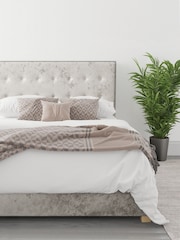 Aspire Furniture Natural White Olivier End Lift Ottoman Storage Bed - Image 1 of 6
