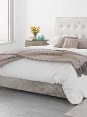 Aspire Furniture Natural White Olivier End Lift Ottoman Storage Bed - Image 2 of 4