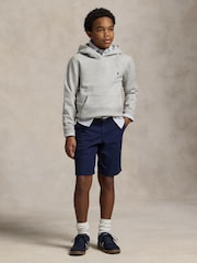 Polo Ralph Lauren Grey Logo Jersey Hoodie - Image 2 of 5